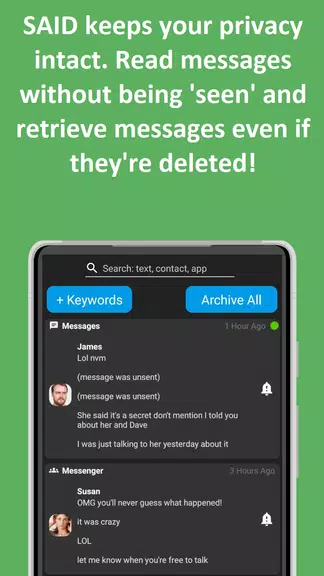 SAID - Smart Alerts Screenshot 3