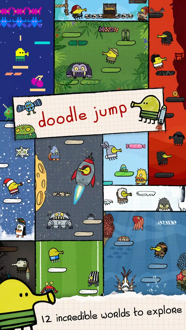 Doodle Jump Capture d'écran 1