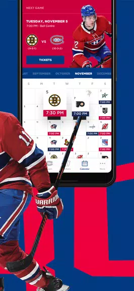 Montréal Canadiens Captura de pantalla 1