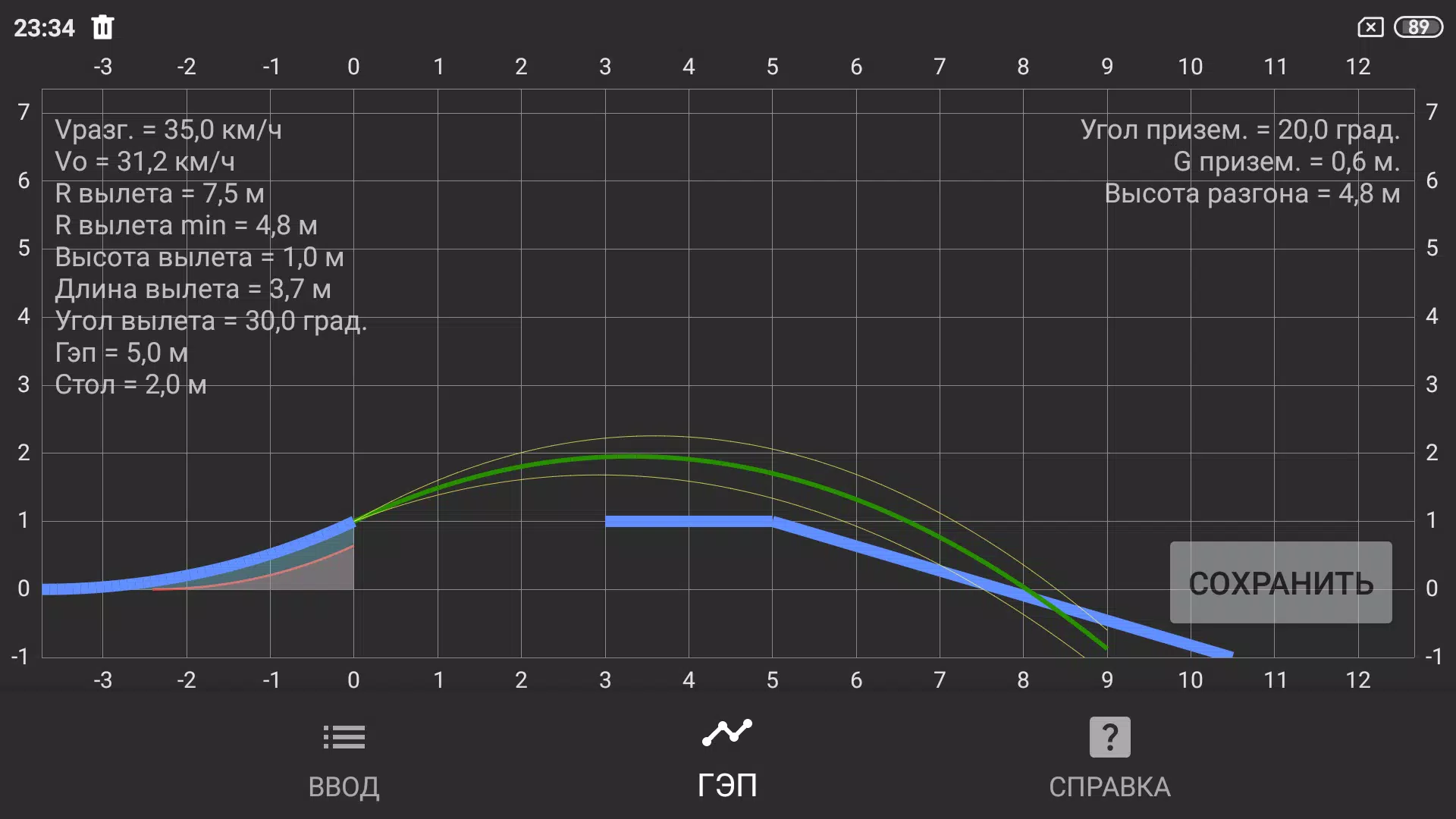 Gap Calculator Captura de tela 3