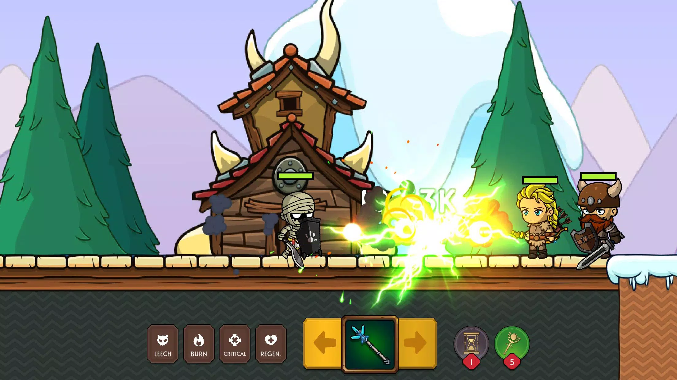 Knight Hero 2 Tangkapan skrin 1