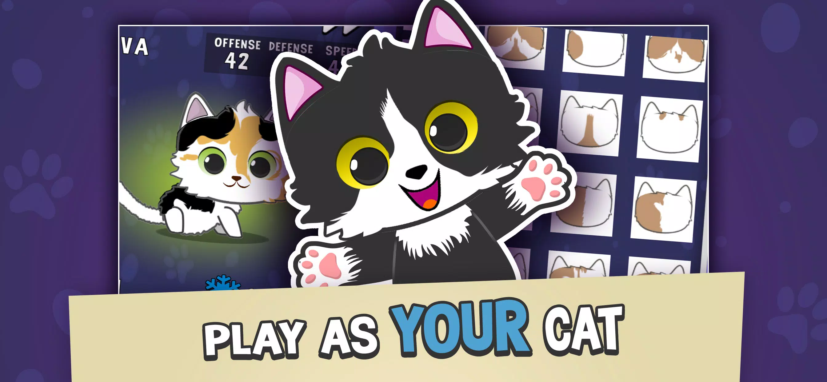 Cute Cat RPG Ảnh chụp màn hình 1