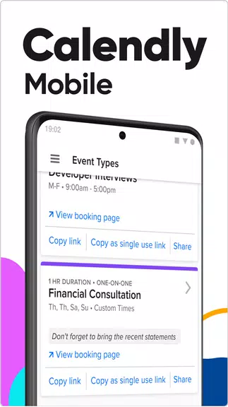 Calendly Mobile स्क्रीनशॉट 0