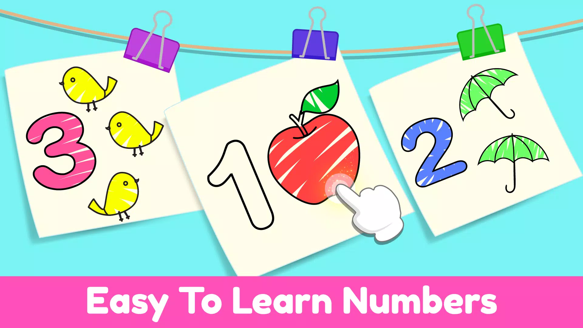 Learn 123 Numbers Kids Games Tangkapan skrin 3