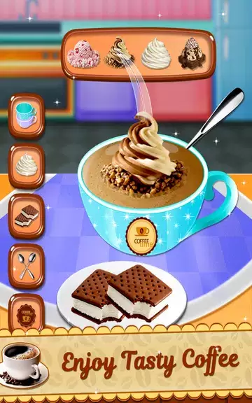 My Cafe - Coffee Maker Game スクリーンショット 3