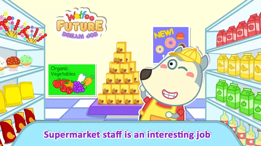 Wolfoo: Kid's Future Dream Job Screenshot 1