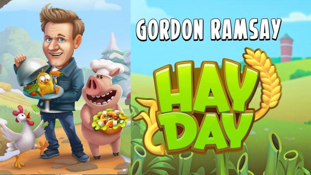 Gordon Ramsay Swaps Kitchen for Farm in Hay Day Event
