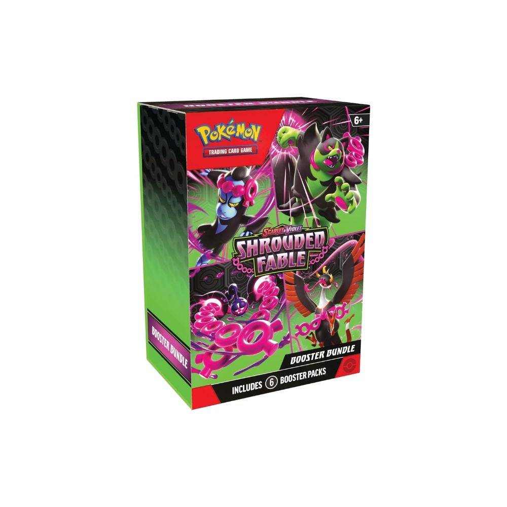 Pokémon TCG: Scarlet & Violet— Booster Booster Booster (6 Booster Packs)