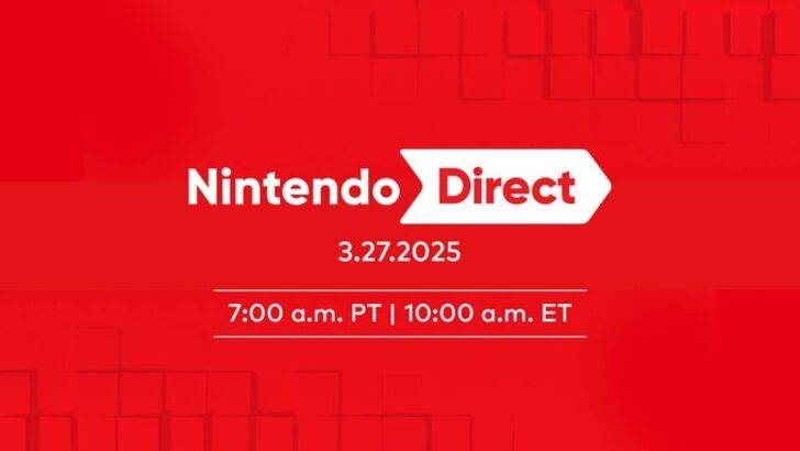Nintendo Direct Set per marzo 2025, Switch 2 segue la prossima settimana 