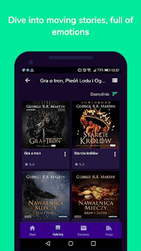 Audioteka: Audiobooks& Podcasts Ekran Görüntüsü 2