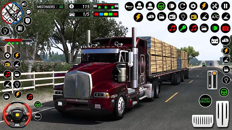 US Cargo Truck Simulator Games Скриншот 1