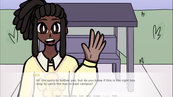 Full Ride! A College Dating Sim Zrzut ekranu 1