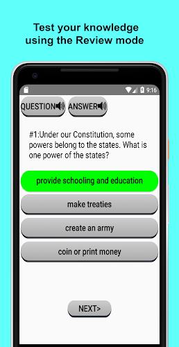 US Citizenship Test 2024 Screenshot 2