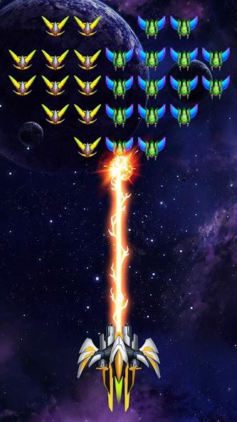 Galaxy Invader: Alien Shooting Mod Schermafbeelding 1