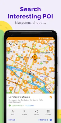 OsmAnd+ — Mapas y GPS Offline Captura de pantalla 3