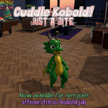 Cuddle Kobold: Just a Bite स्क्रीनशॉट 1