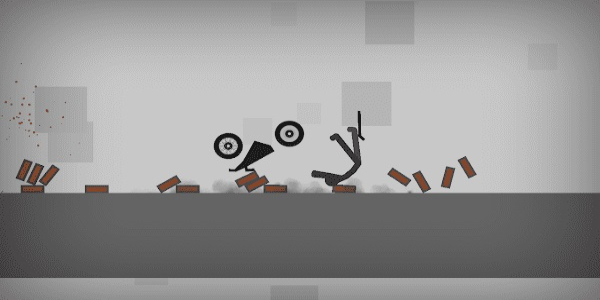 Stickman Dismounting Mod Capture d'écran 2