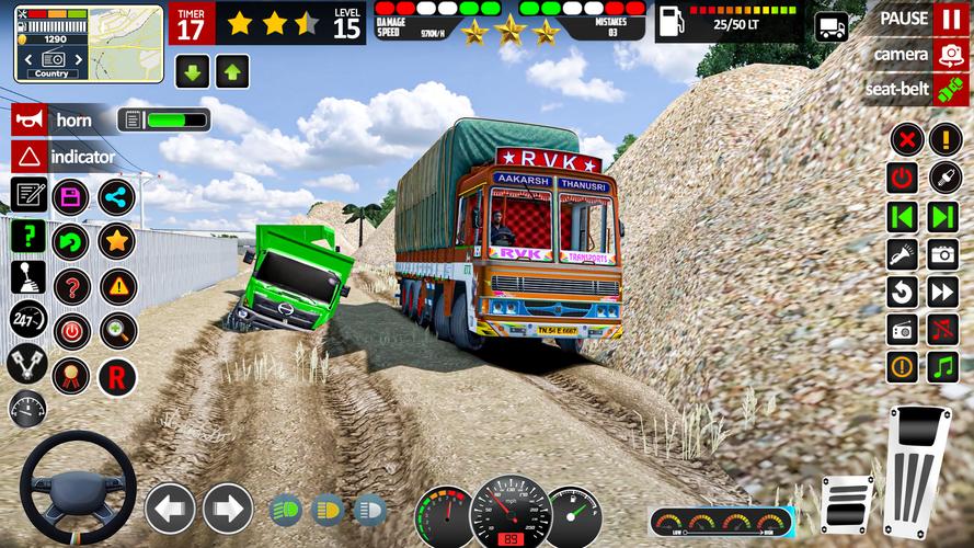 Indian Lorry Truck Driving 3d স্ক্রিনশট 0