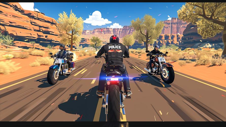 Police Bike Pursuit Highway應用截圖第2張