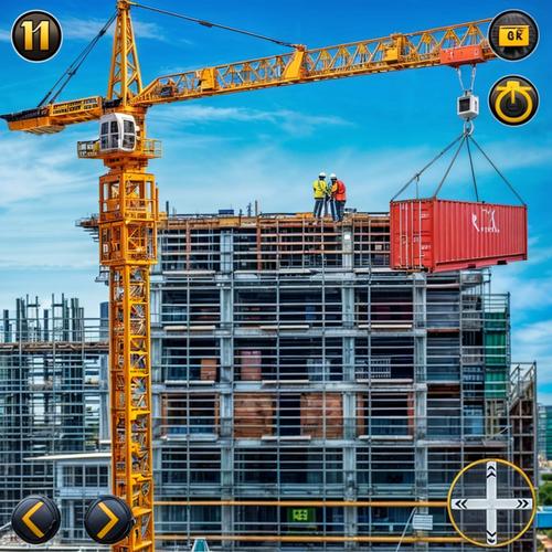 Tower Crane Operator Simulator Скриншот 1