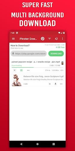 Video Downloader for Pinterest স্ক্রিনশট 3