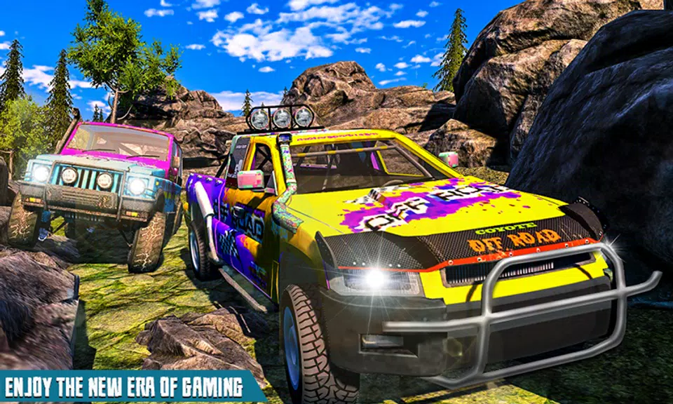Monster 4x4 Offroad Jeep Stunt Racing 2019应用截图第3张