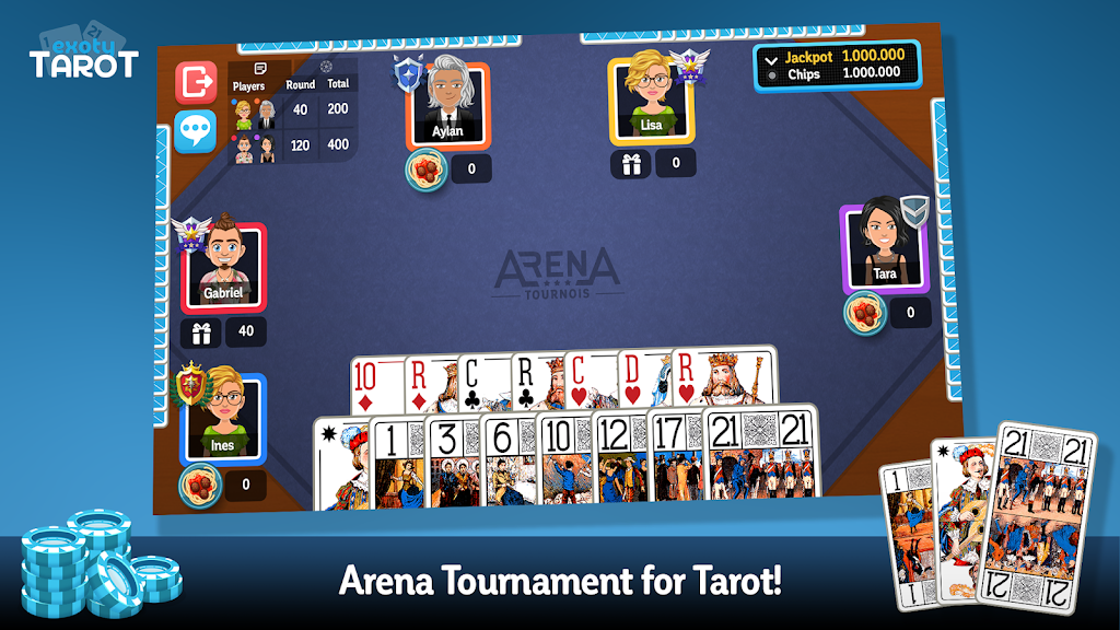 Multiplayer Tarot Game 스크린샷 2