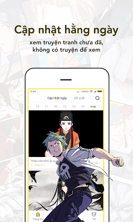 Schermata Mangago - Cực nhiều truyện tranh 1