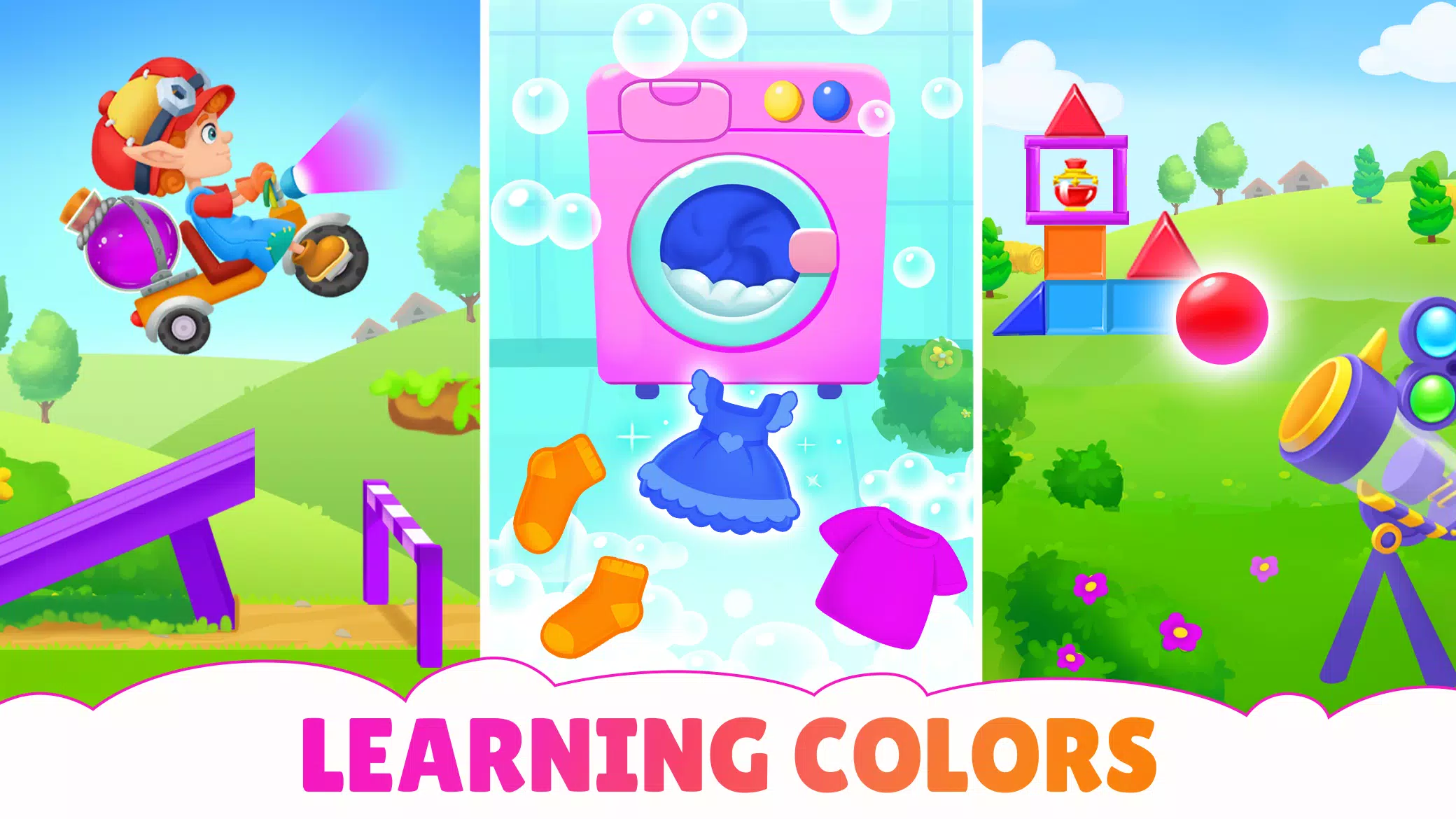 Learn colors Learning for kids ဖန်သားပြင်ဓာတ်ပုံ 1