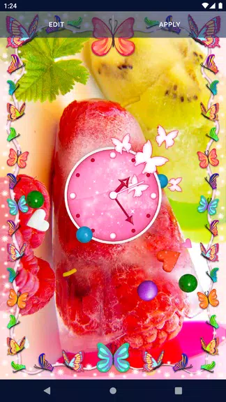 Ice Cream Live Wallpaper Tangkapan skrin 2