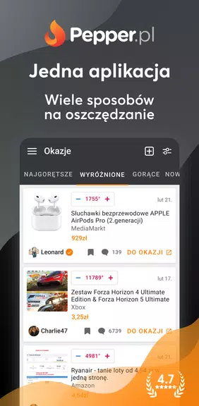 Pepper - Okazje i Kupony應用截圖第0張