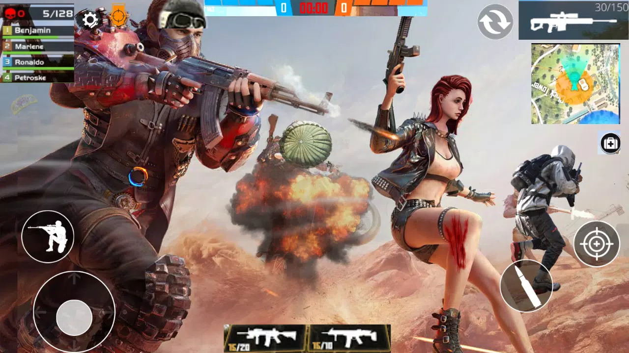 Offline Clash Squad Shooter 3D Tangkapan skrin 2