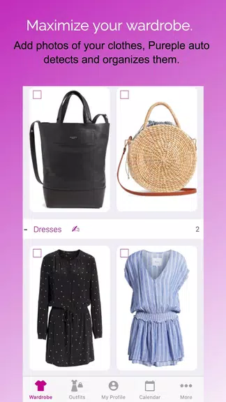 Pureple Outfit Planner應用截圖第0張