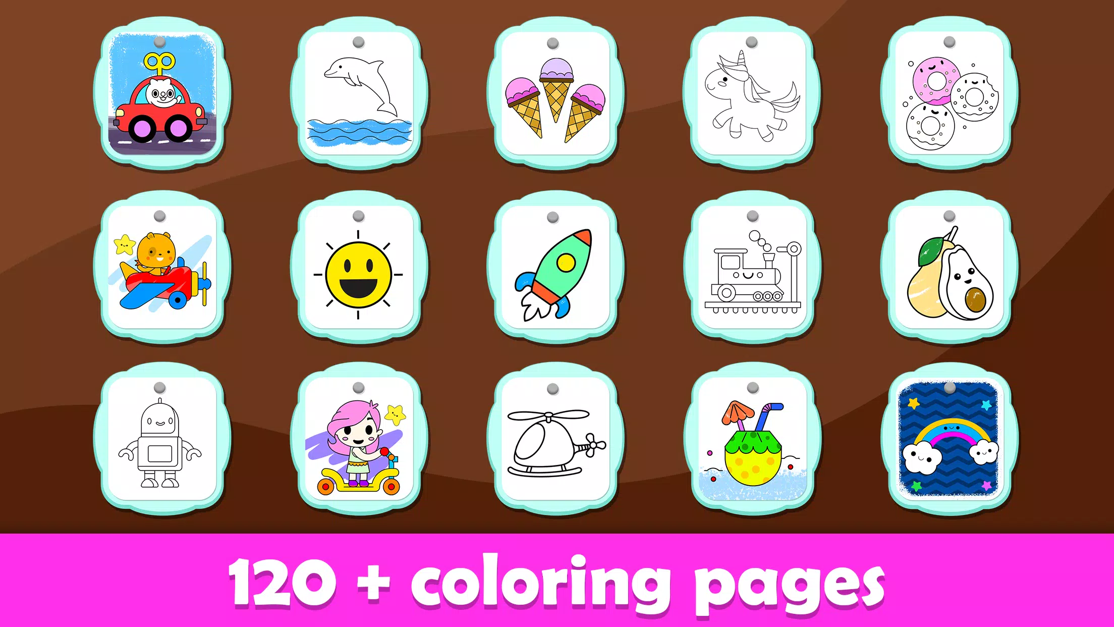 Toddler Coloring Book Ekran Görüntüsü 3