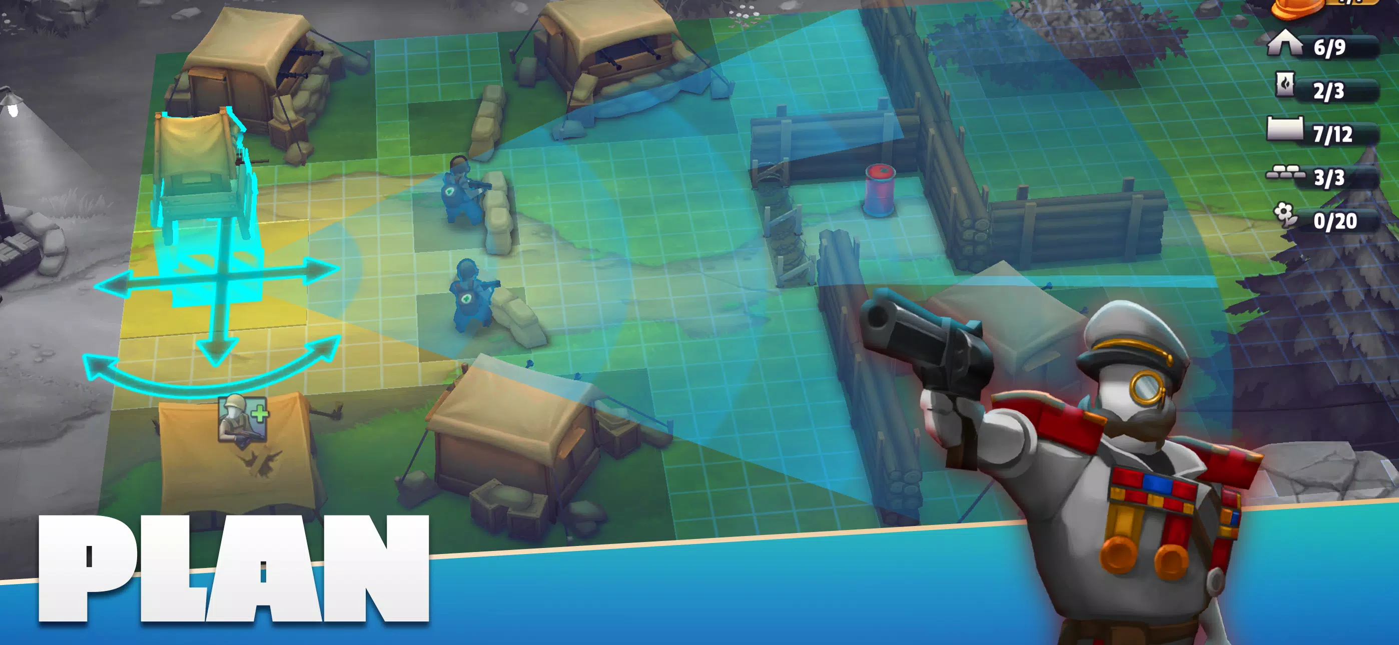 GUNS UP! Mobile War Strategy應用截圖第1張
