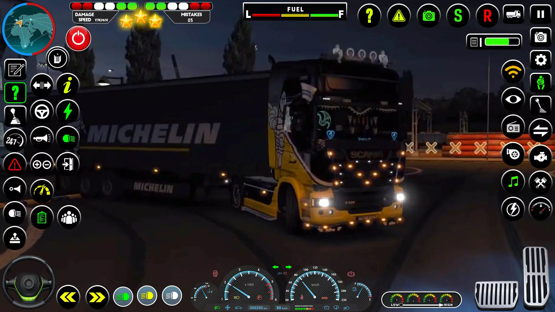 Euro Truck Driving Games Schermafbeelding 2