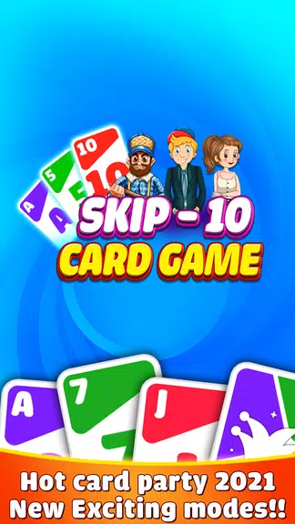 Skip 10 - Card Game 스크린샷 2