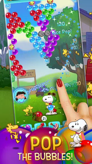 Bubble Shooter - Snoopy POP! Captura de tela 0