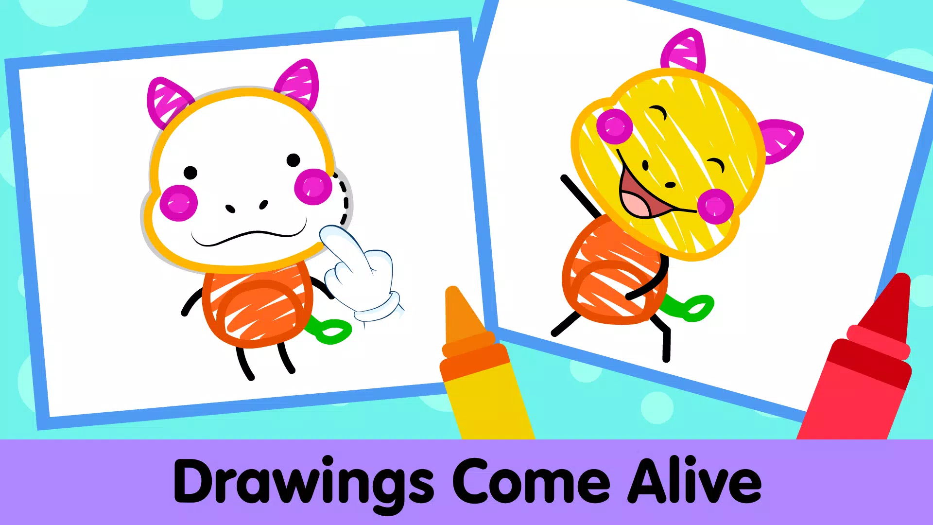 Kids Drawing & Painting Games Tangkapan skrin 0