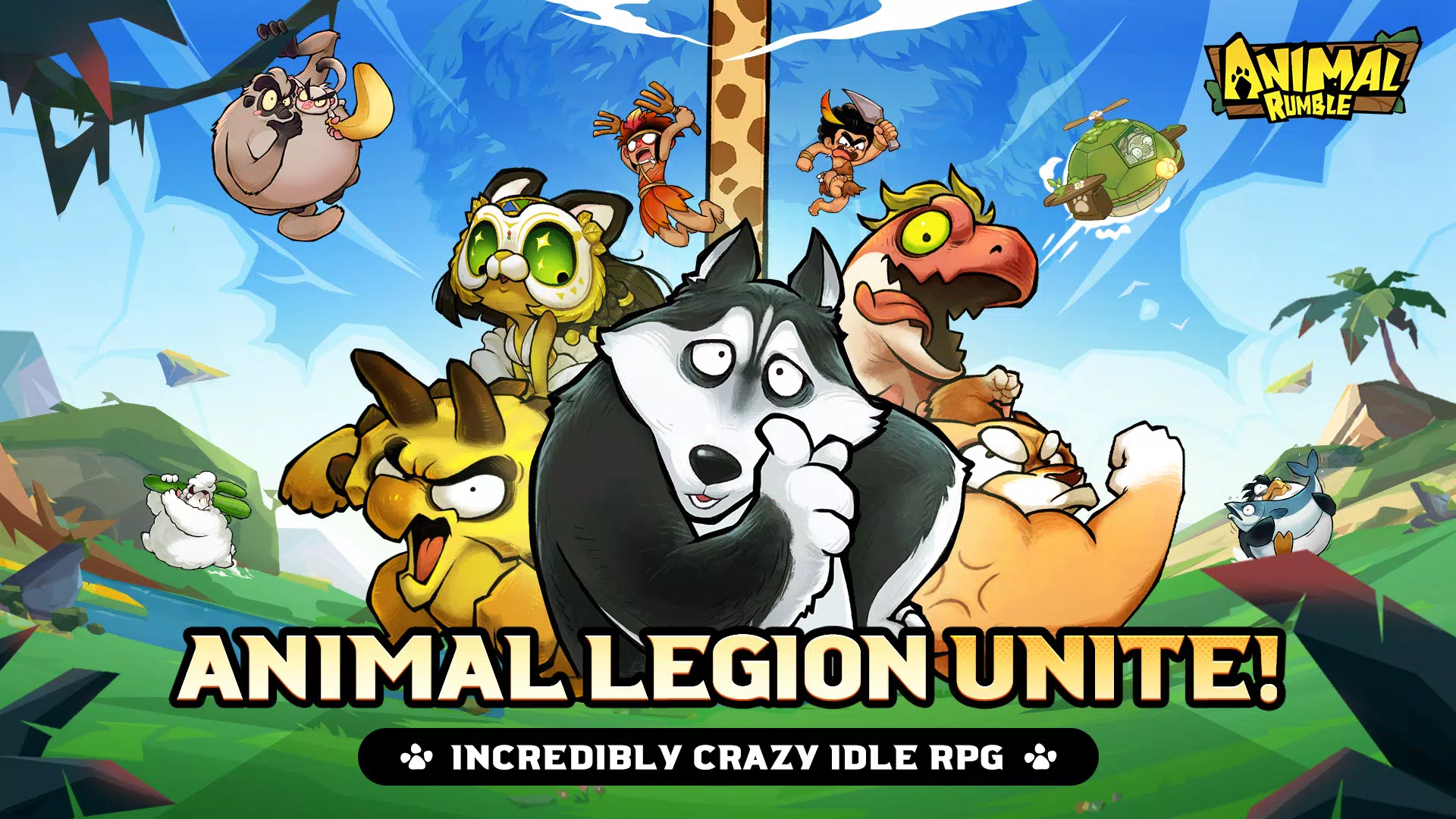 Animal Rumble Ekran Görüntüsü 0