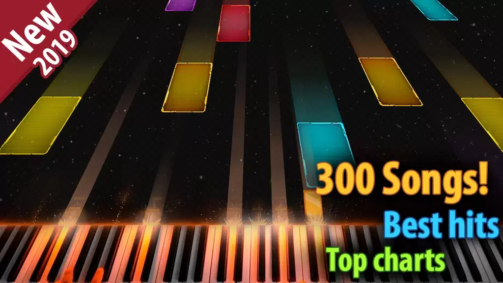 Piano Magic - Don't miss tiles, over 260 songs Captura de tela 0