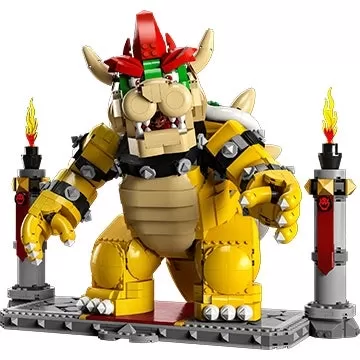 LEGO Super Mario The Mighty Bowser Set Now Available at Discounted Price