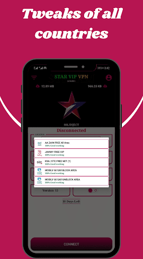 STAR VIP VPN Captura de pantalla 2