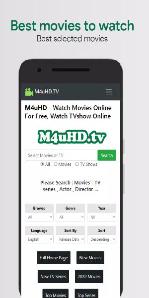 M4uHD - Movies and TV shows ภาพหน้าจอ 2