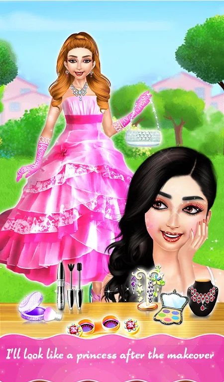 Princess Hair Saloon Design Captura de pantalla 3