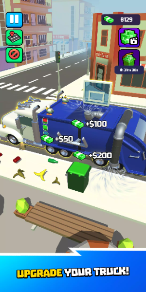 Garbage Truck 3D Ekran Görüntüsü 1