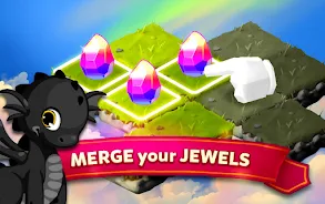 Merge Jewels: Gems Merger Game ဖန်သားပြင်ဓာတ်ပုံ 0