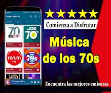 Music 70s Captura de tela 1