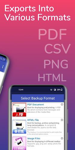 SMS Backup, Print & Restore Скриншот 2