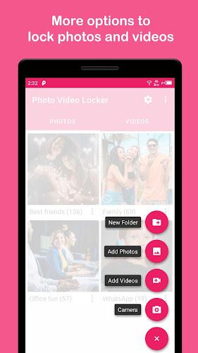 Photo locker and Video Locker ภาพหน้าจอ 1